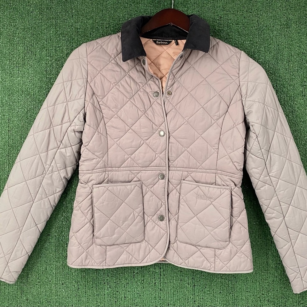 Barbour Original Tartan Deveron Quilted Jacket Size 10 (Fits like 6-8)